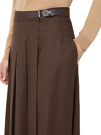 Wool Wrap Skirt