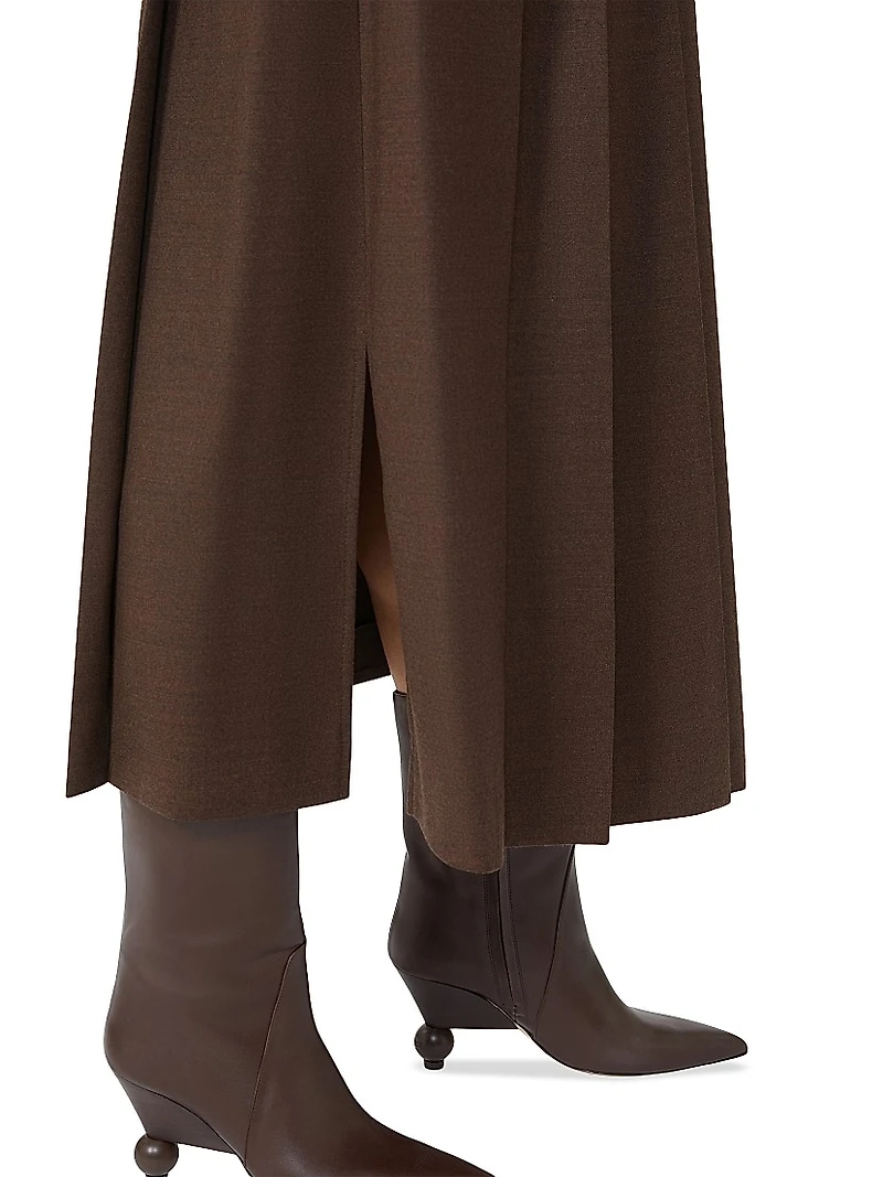 Wool Wrap Skirt