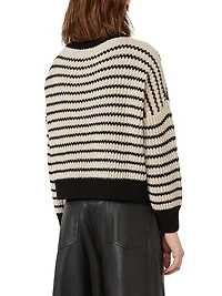Cropped Wool Knit Jumper