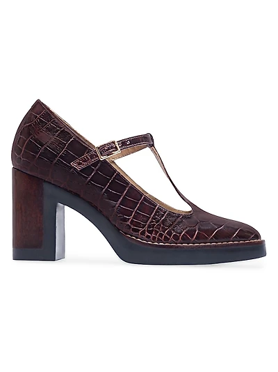 Noto Platform Mary Jane Heels
