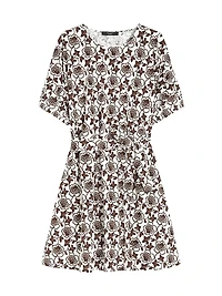 Printed Jersey Dress