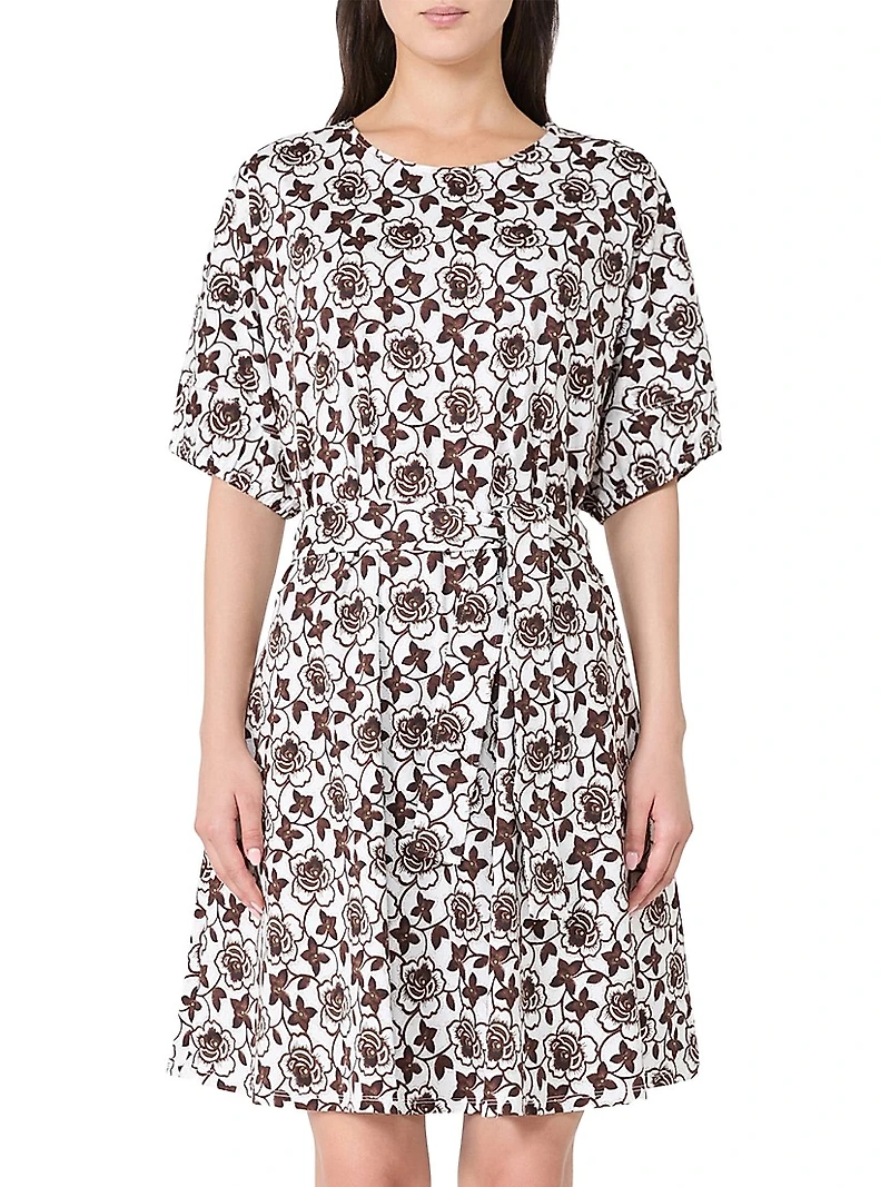 Printed Jersey Dress