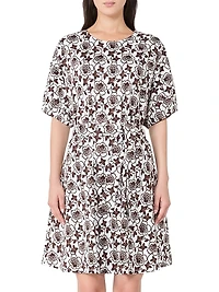 Printed Jersey Dress