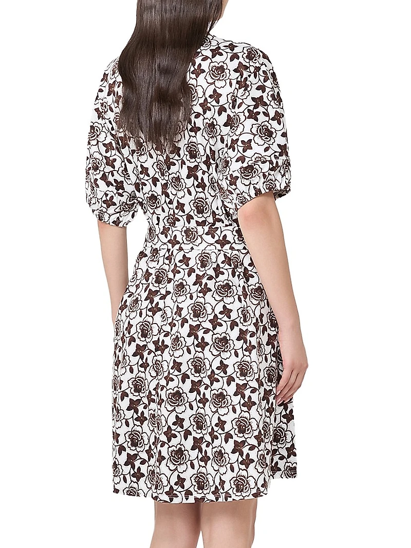 Printed Jersey Dress