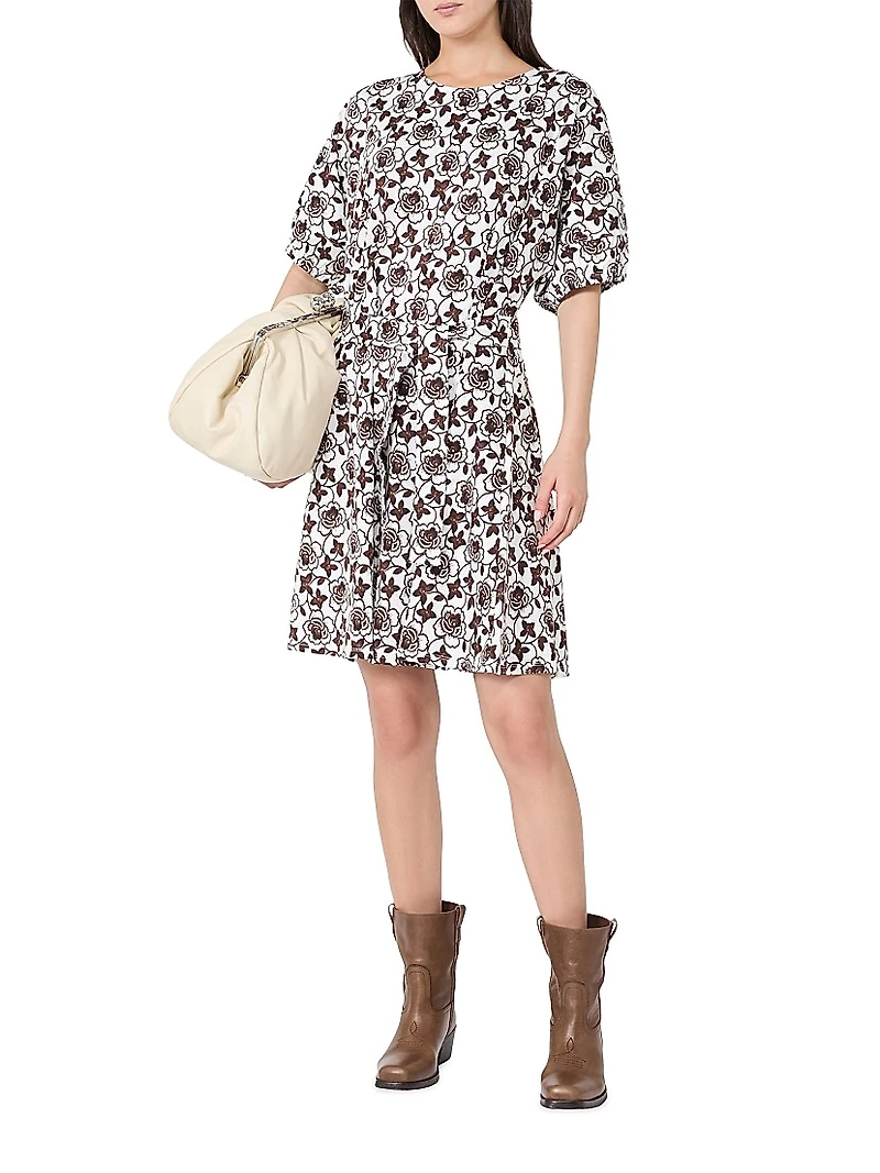 Printed Jersey Dress