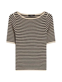 Slim Fit Stretch Viscose T-Shirt