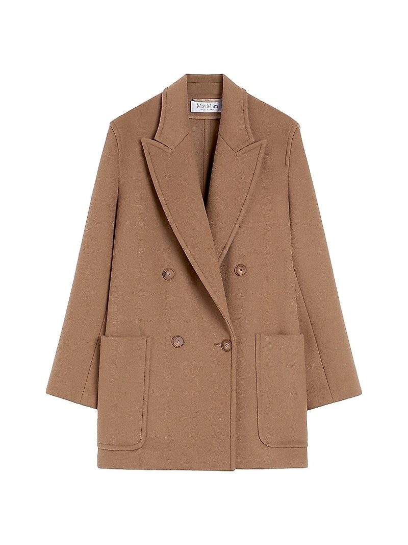 Wool and Cashmere Cloth Heavy Coat