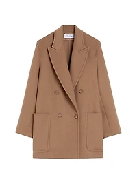 Wool and Cashmere Cloth Heavy Coat