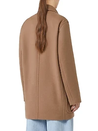 Wool and Cashmere Cloth Heavy Coat