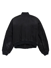 Standard Denim Bomber Jacket