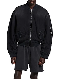Standard Denim Bomber Jacket