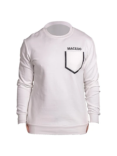 Solid Pocket Sweater