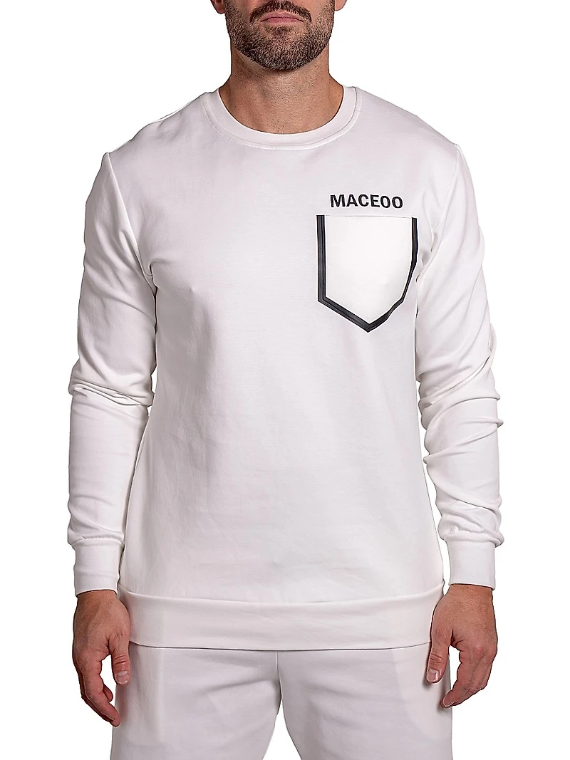 Solid Pocket Sweater