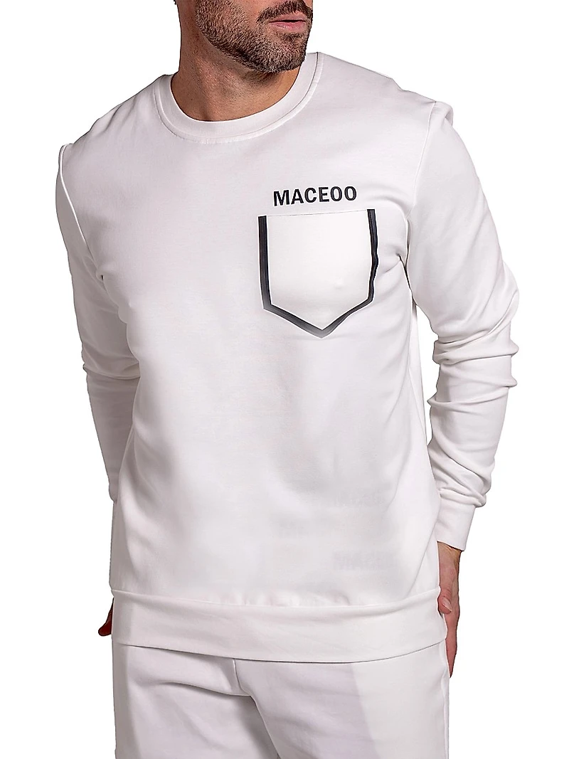 Solid Pocket Sweater