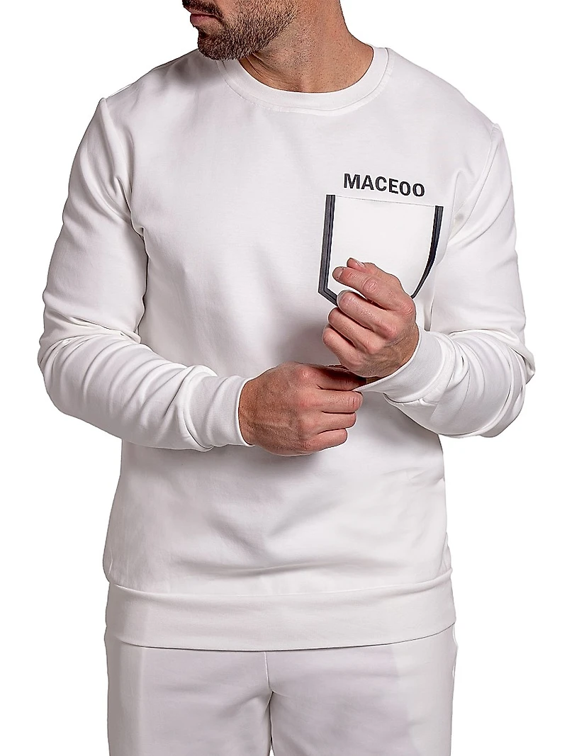 Solid Pocket Sweater