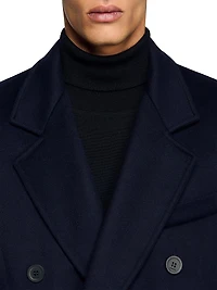 Double-Breasted Wool Coat