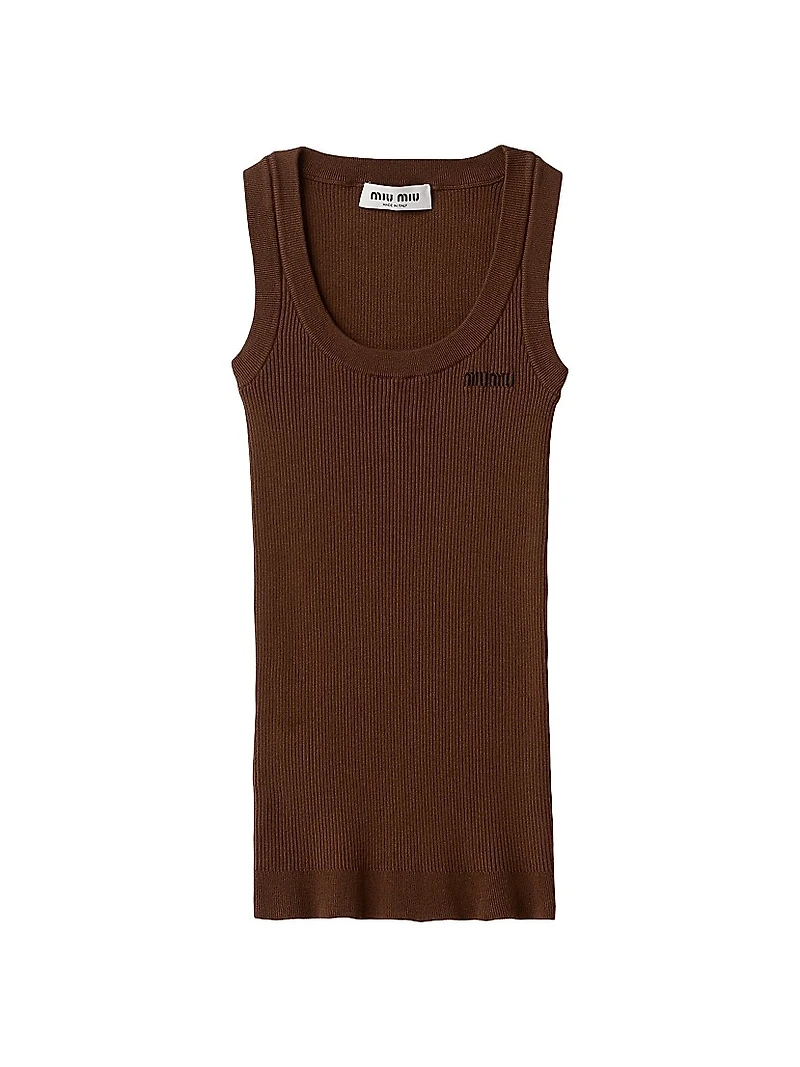 Cotton Knit Tank Top
