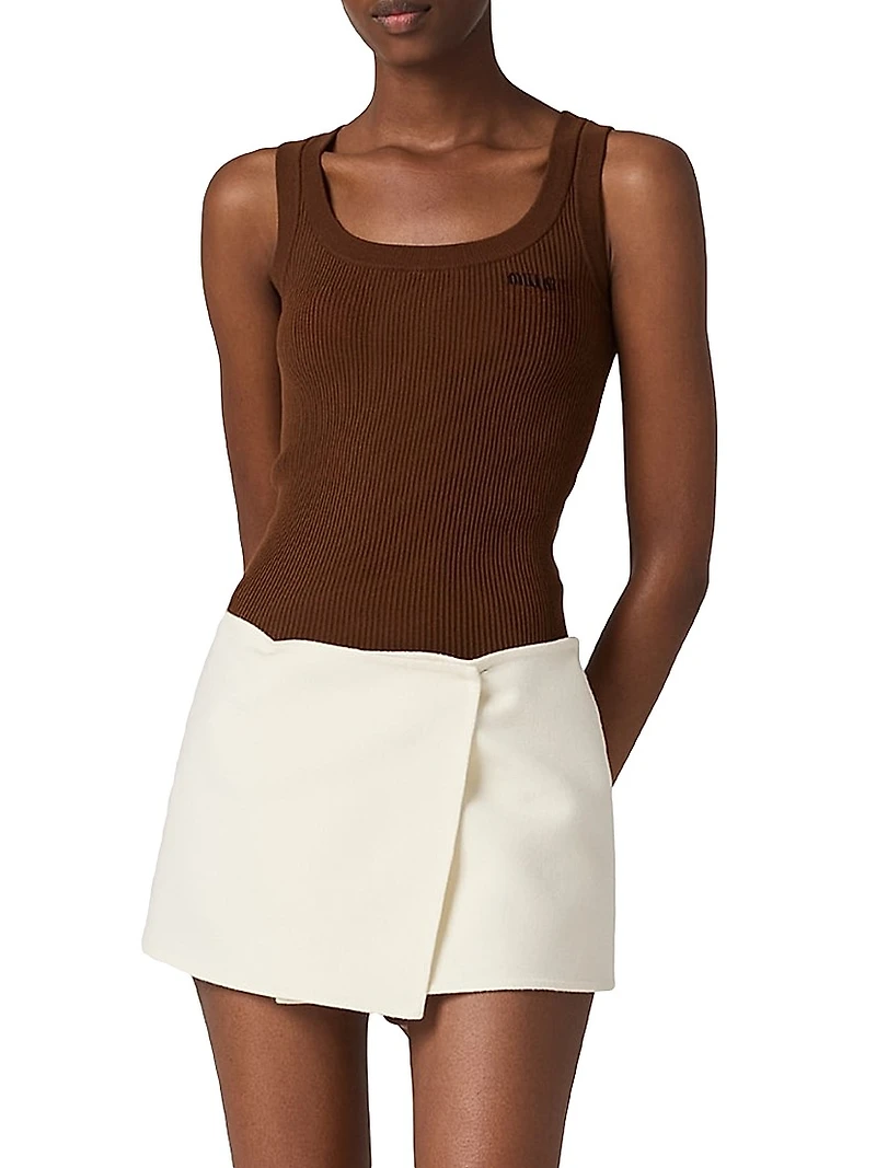 Cotton Knit Tank Top