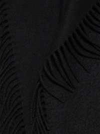 Nicky Fringe Wool Belted Coat