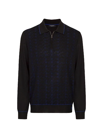 Luxury Wool Polo Sweater
