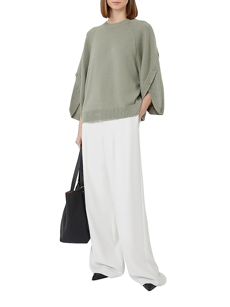 Oversized Wool and Cashmere Sweater