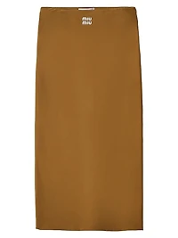 Stretch Jersey Skirt