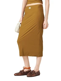 Stretch Jersey Skirt