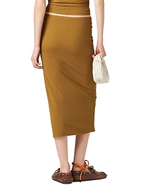 Stretch Jersey Skirt