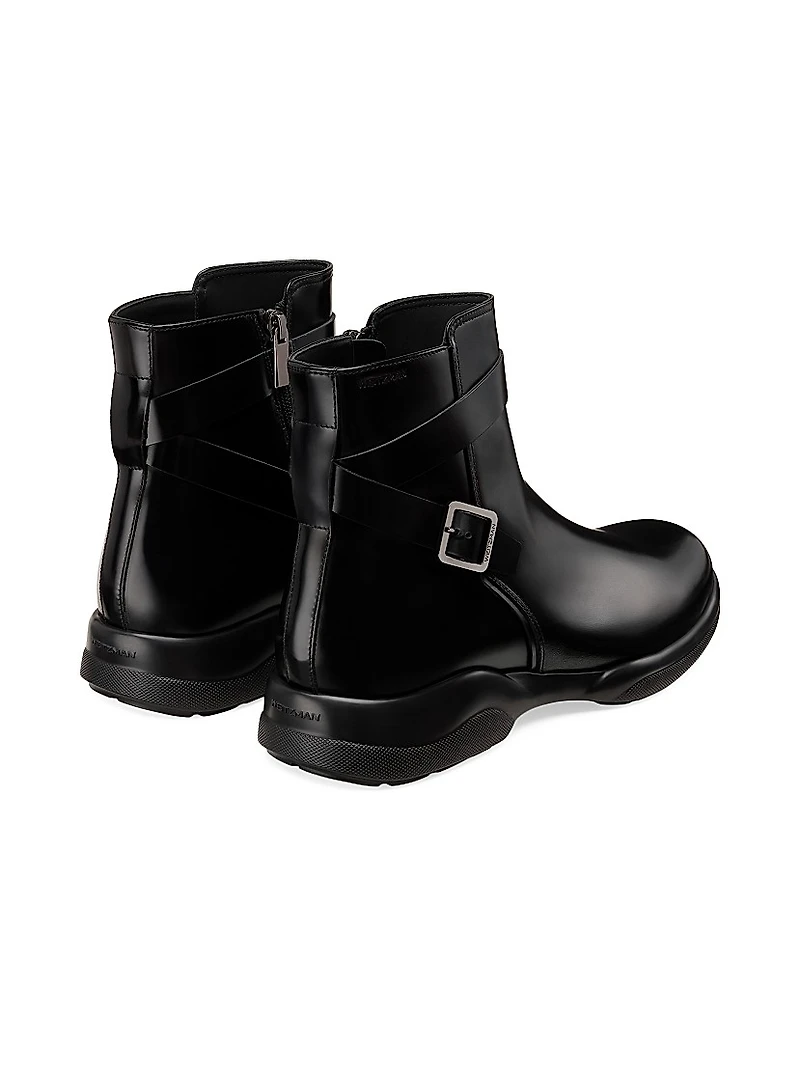 Crew Leather Boots