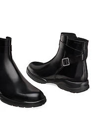 Crew Leather Boots