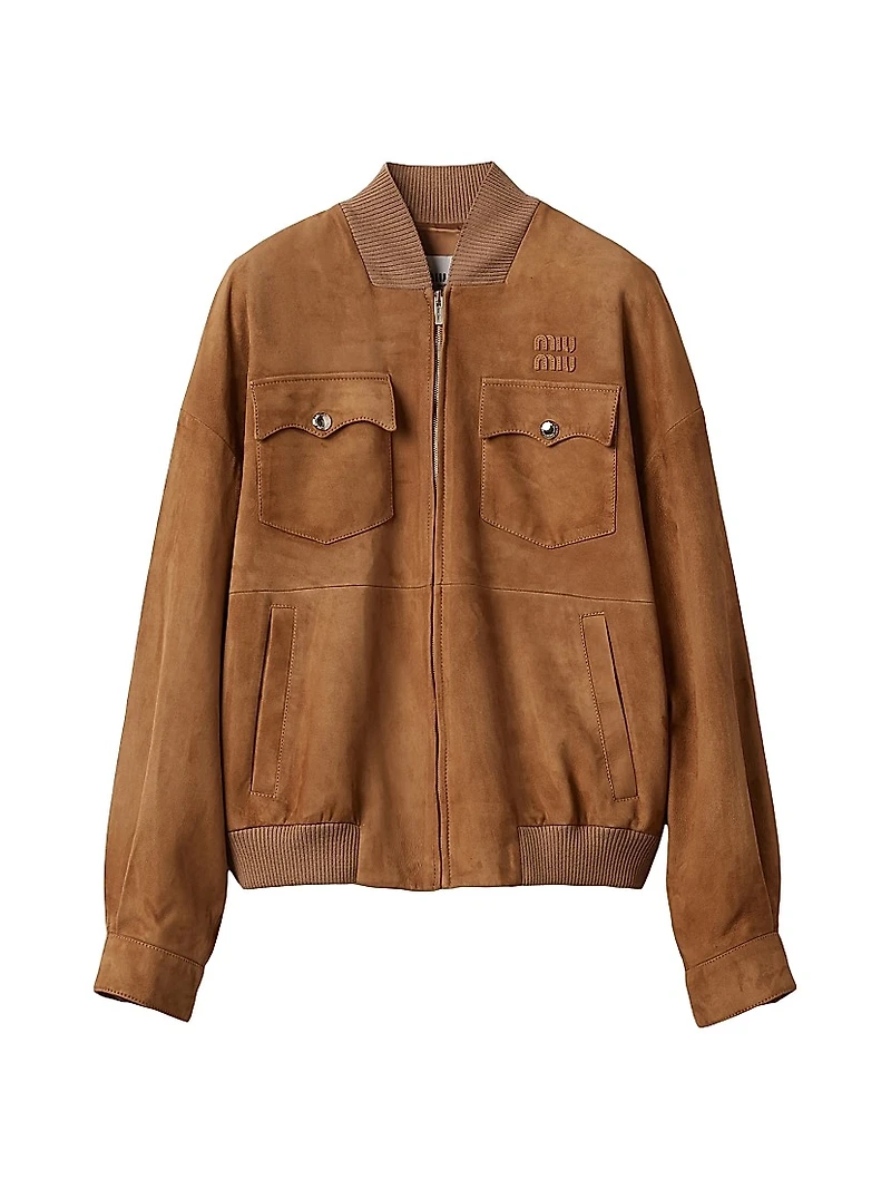 Suede Nappa Leather Jacket