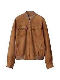 Suede Nappa Leather Jacket