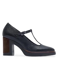 Noto Platform Mary Jane Heels