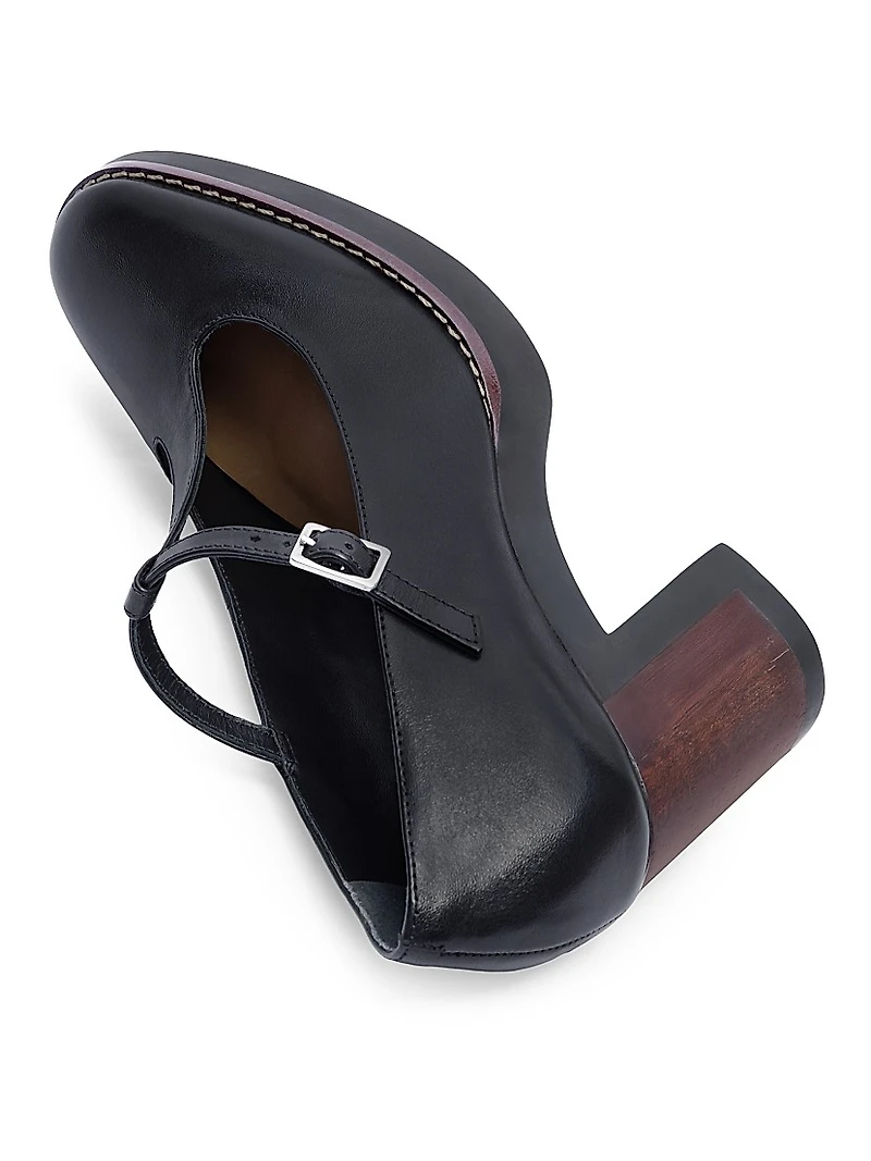 Noto Platform Mary Jane Heels