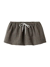 Chevron Mini-Skirt