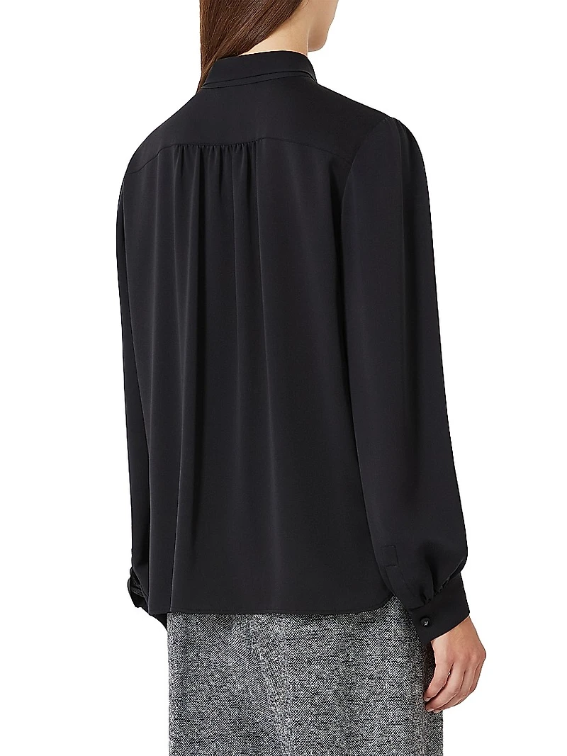 Silk Charmeuse Shirt