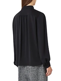 Silk Charmeuse Shirt