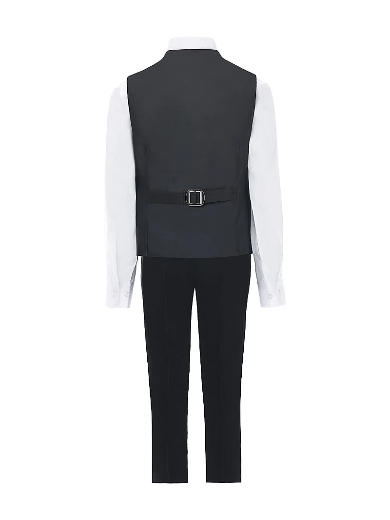 Little Boy's & Glitter Lapel Suit