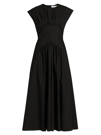 Nyssa Cotton-Blend Maxi Dress