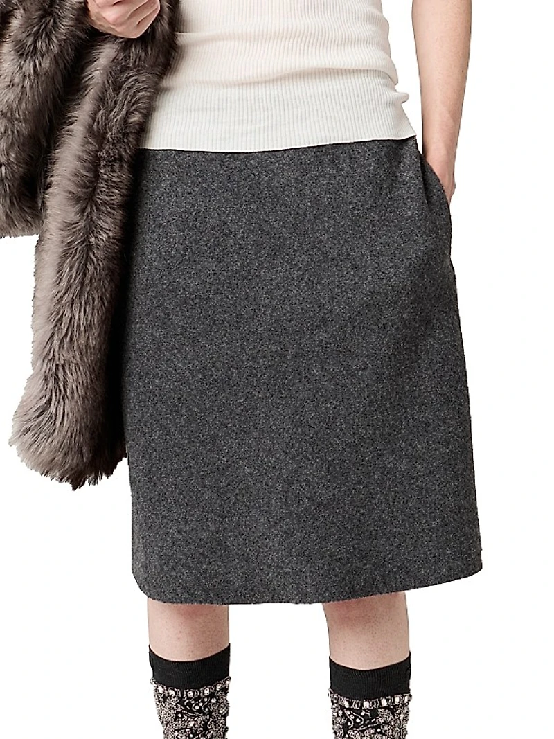Shetland Wool Skirt