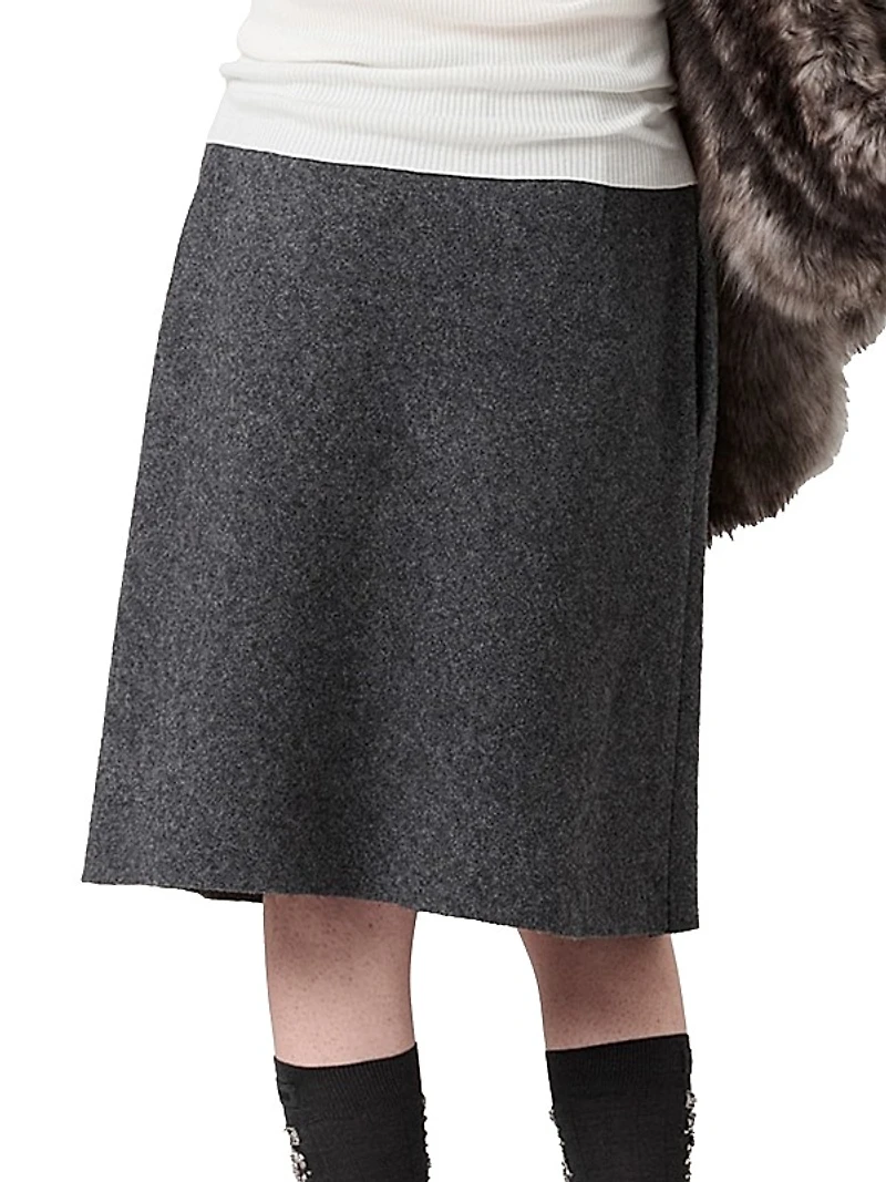 Shetland Wool Skirt