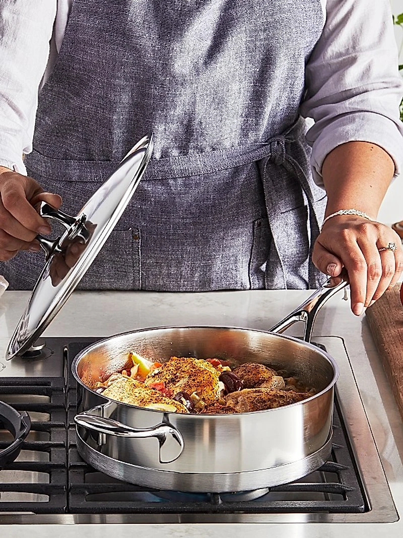 Industry 5-Ply 10 Piece Stainless Steel Cookware Set