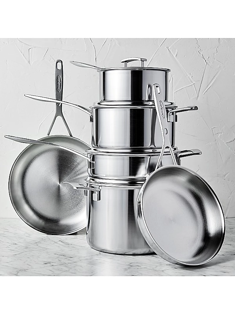 Industry 5-Ply 10 Piece Stainless Steel Cookware Set