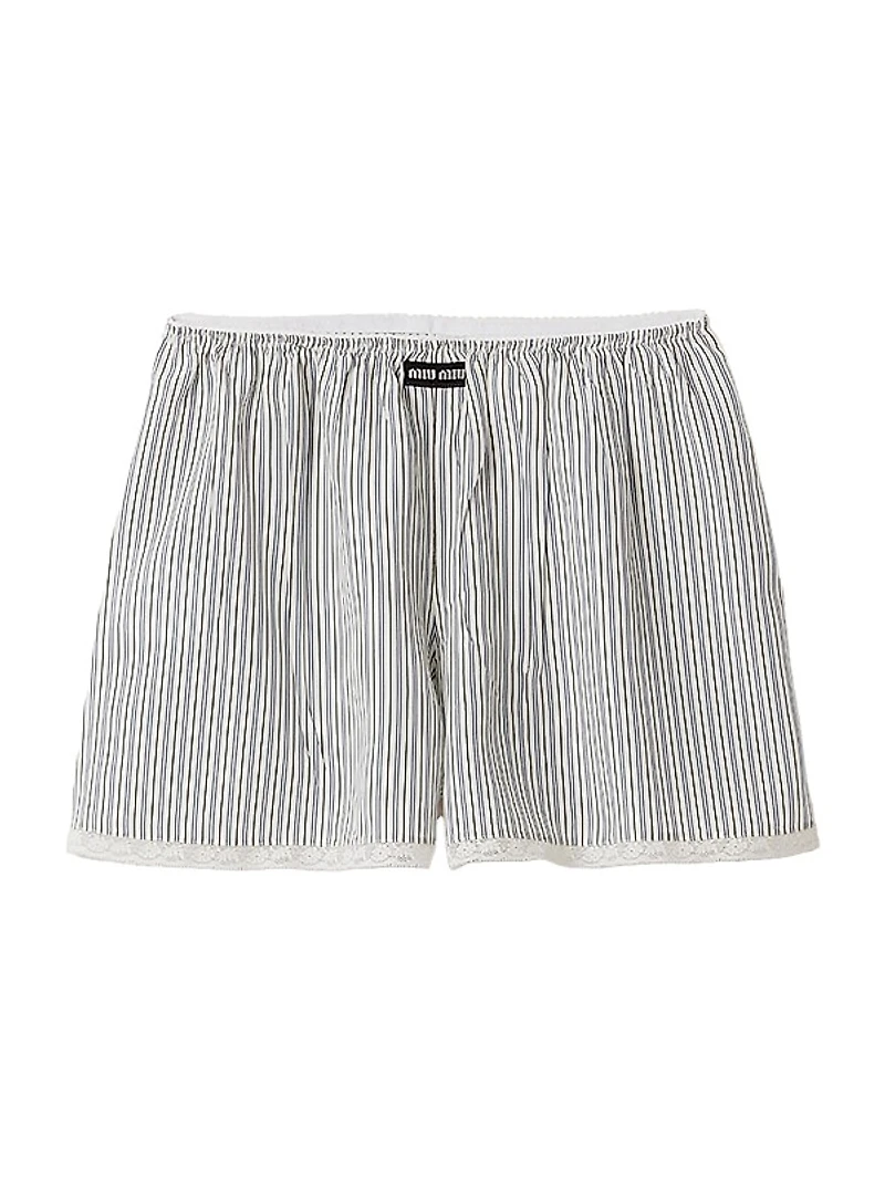 Crepe De Chine Boxer Shorts