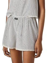 Crepe De Chine Boxer Shorts