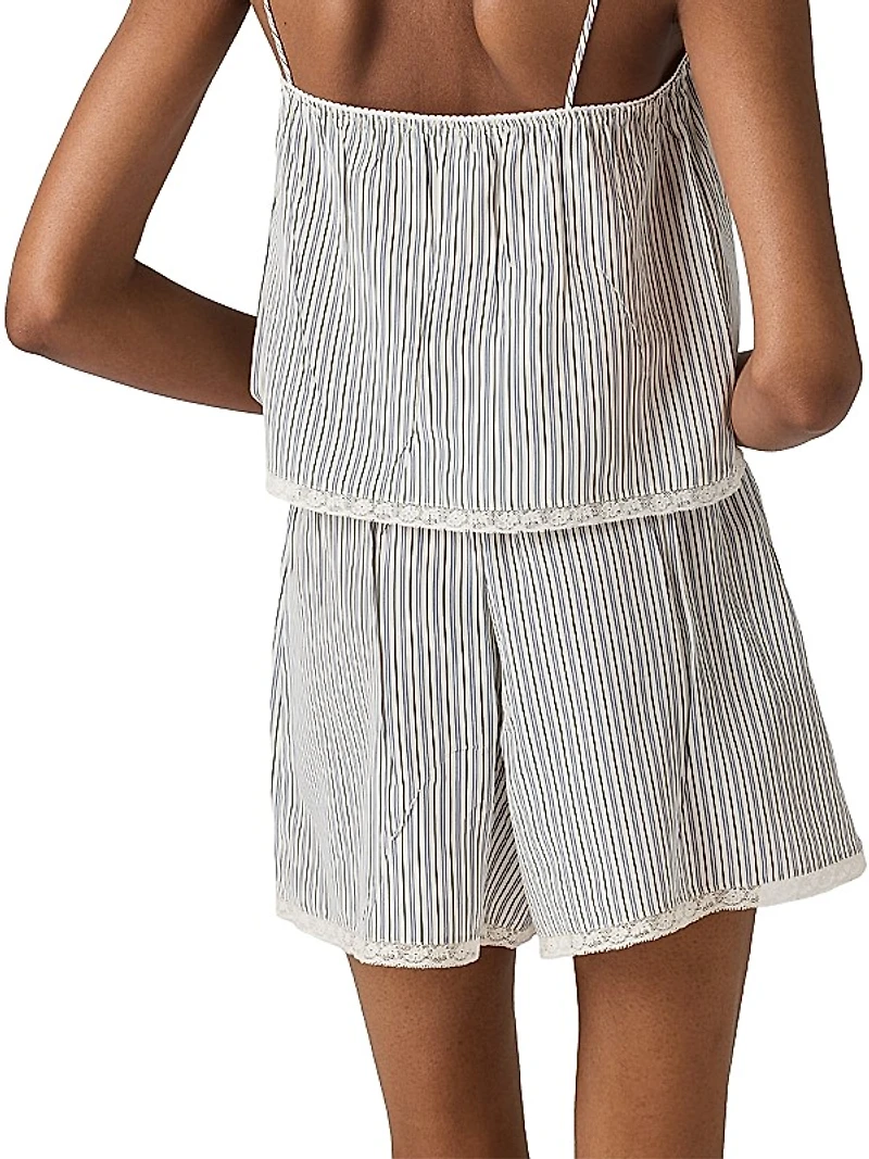 Crepe De Chine Boxer Shorts