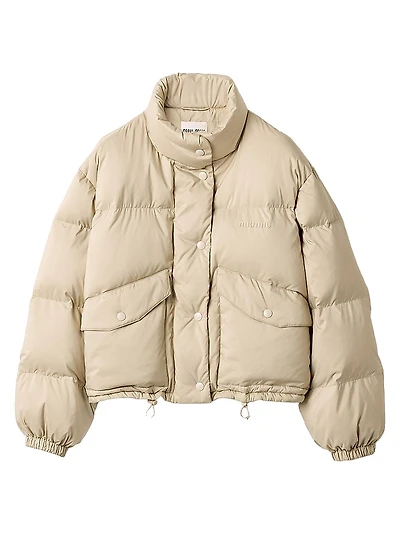 Technical Pongé Down Jacket