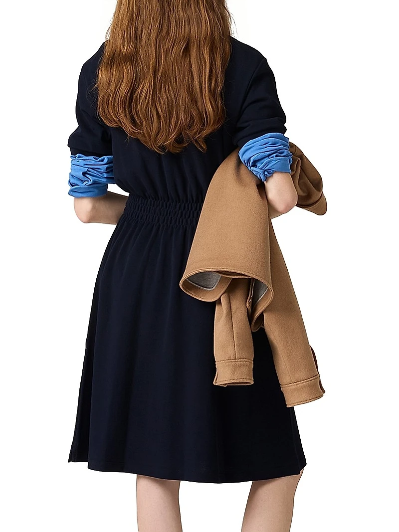 Cotton Piqué Dress