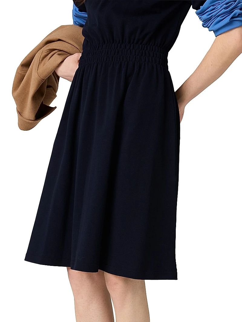 Cotton Piqué Dress