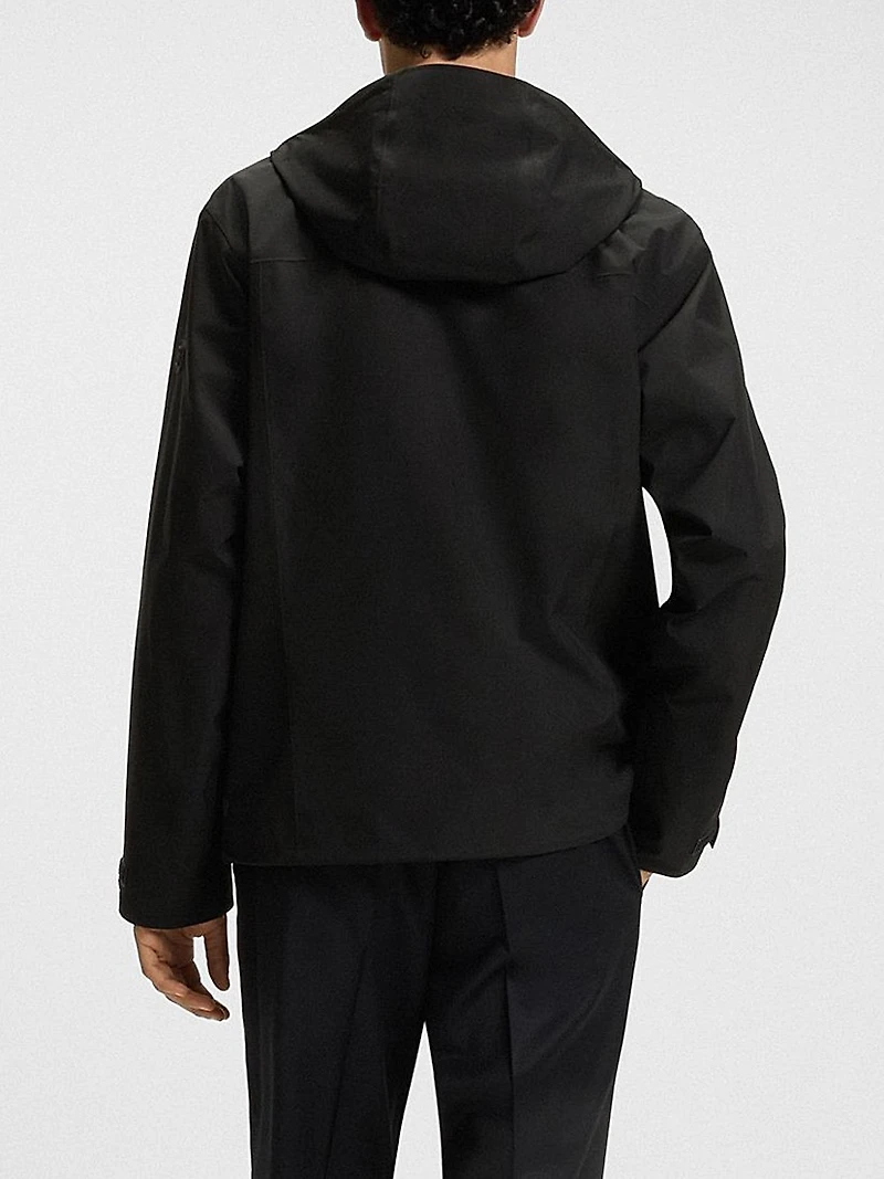 Mesh-Lined Jacket with Water-Repellent Finish